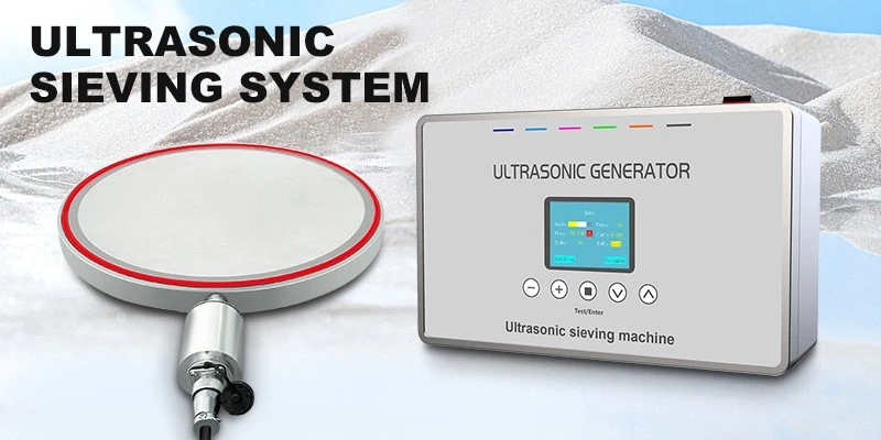 ultrasonic sieve system 9 ultrasonic sieve system 9